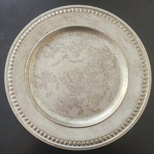 Beaded Gilt Chargers (Set of 8)